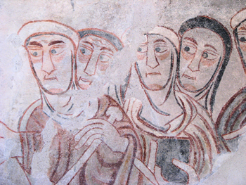 St. Prokulus in Naturns &ndash; Malerei innen (Foto A. Prock)