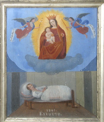 Votivbild Liebfrauenkirche S&auml;ben (Foto A. Prock)