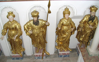 Stift Stams &ndash; &bdquo;&Ouml;sterrreichisches Grab&ldquo; &ndash; Andreas Thamasch (Foto A. Prock)