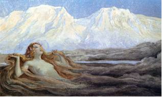 Fr&uuml;hlingserwachen, ca. 1905 - Alfons Silber