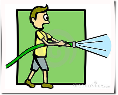 Bild der junge mit dem wasserk&uuml;bel