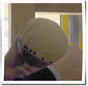 Der Druckballen aus Hundsleder ist mit Rosshaar gef&uuml;llt.