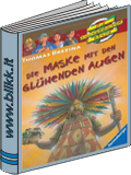 Die Maske mit den glühenden Augen titelbild