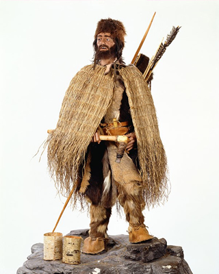 &Ouml;tzi Nachbildung (Arch&auml;ologiemuseum Bozen)