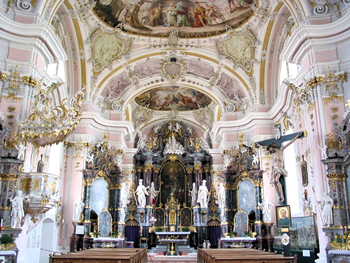 Pfarrkirche G&ouml;tzens &ndash; innen (Foto A. Prock)