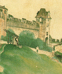 Torre Aquila, Albrecht D&uuml;rer, 1495, Londra, British Museum