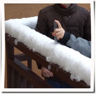 schneeh&ouml;he messen